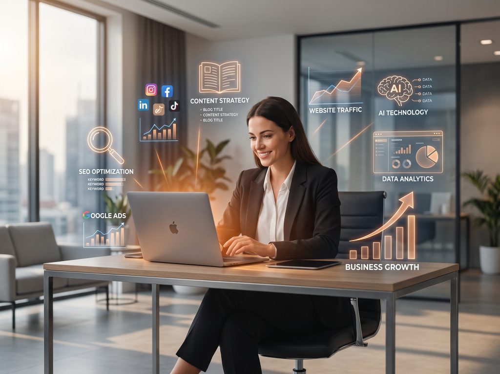 How to Create an Effective Digital Marketing Strategy for Small Businesses in 2026 small business owner digital mar… 202607241114